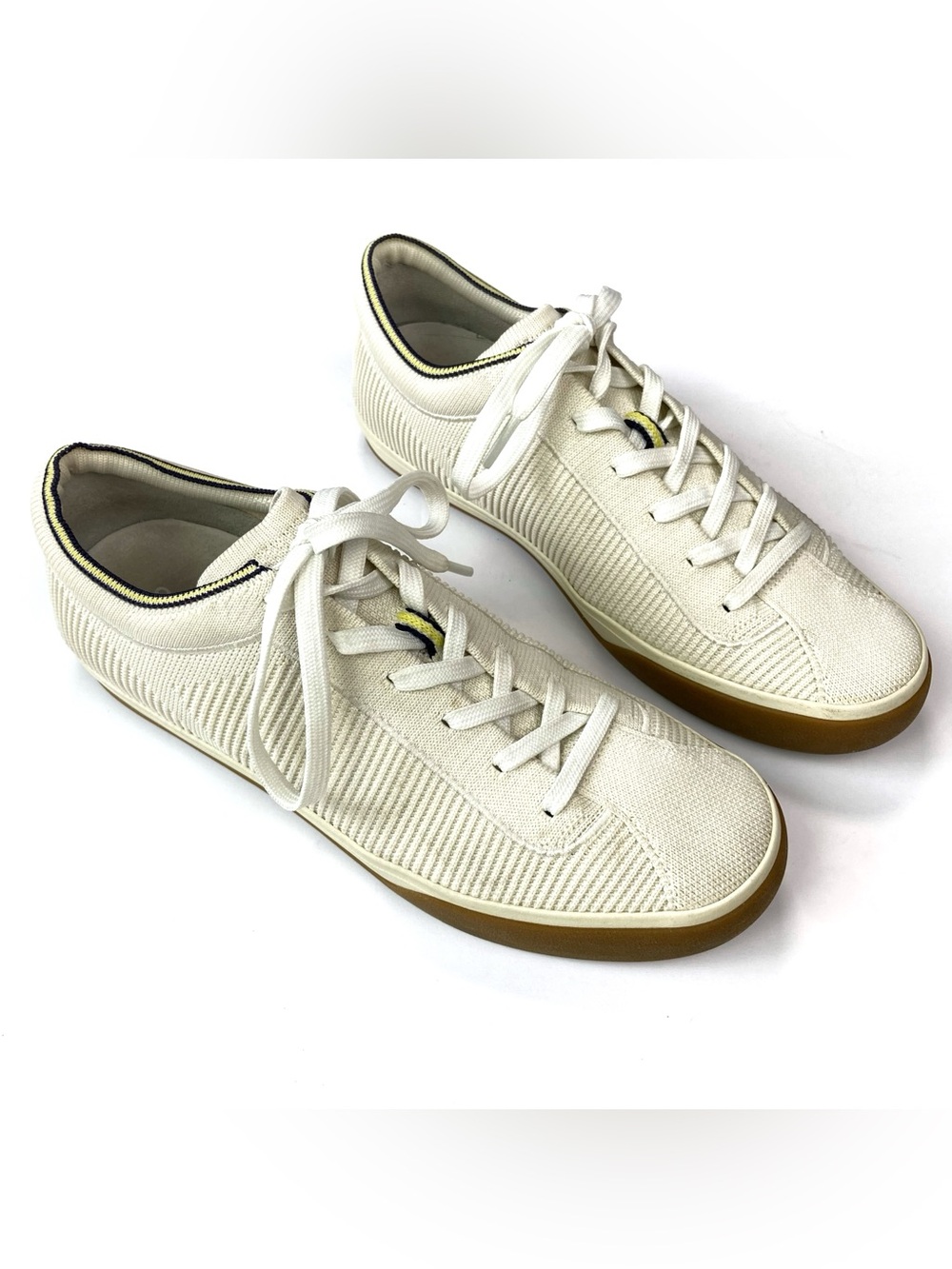 ROTHYS Lace Up Sneaker Off White Comfort Casual Easy 9
